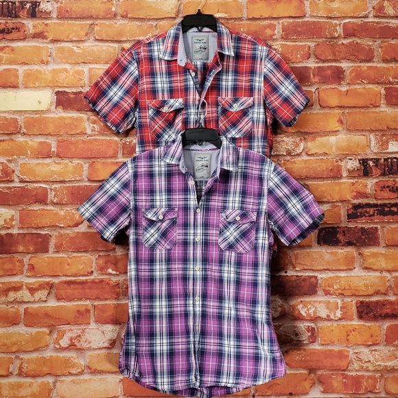 FEROUCH JEANS MEN'S SHIRTS SIZE M - Picture 1 of 15